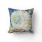 Beautiful watercolor nautilus shell throw pillow