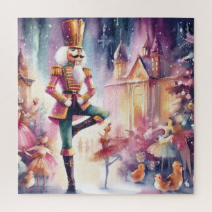 Beautiful Watercolor Nutcracker Jigsaw Puzzle