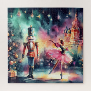 Beautiful Watercolor Nutcracker Jigsaw Puzzle