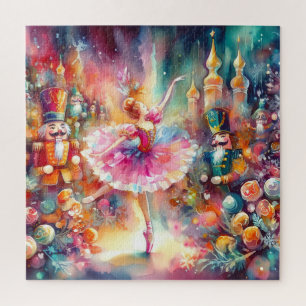 Beautiful Watercolor Nutcracker Jigsaw Puzzle