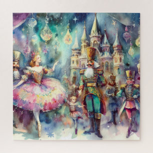 Beautiful Watercolor Nutcracker Jigsaw Puzzle