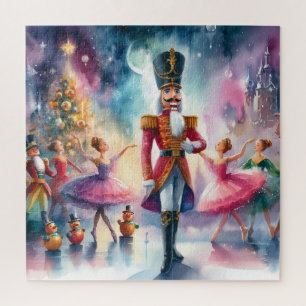 Beautiful Watercolor Nutcracker Jigsaw Puzzle