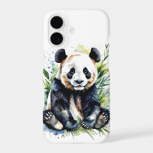Beautiful Watercolor Panda Bear 
