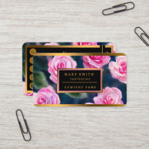 Beautiful Watercolor Popular Pink Roses Collection