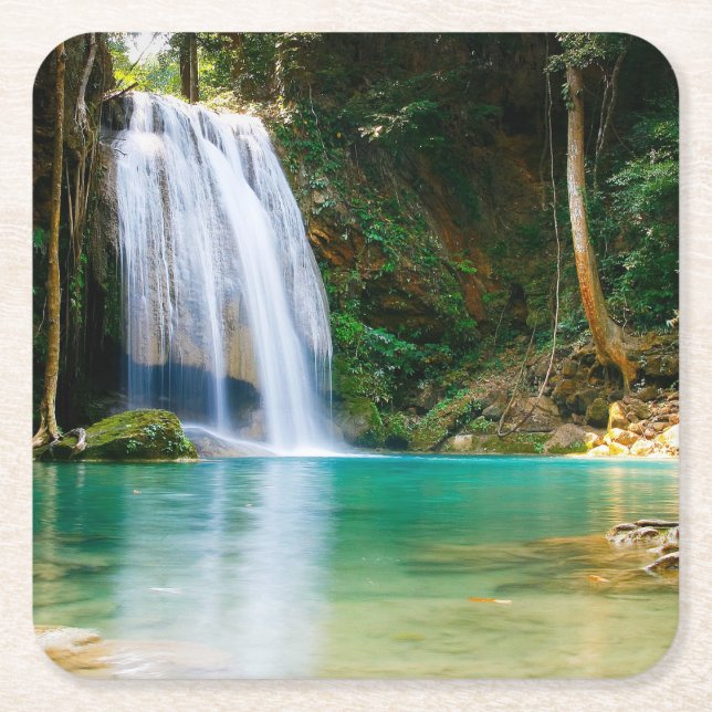 Beautiful Waterfall Coaster Set (Front)