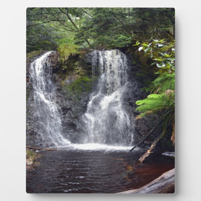 Beautiful Waterfall Plaque (Front)