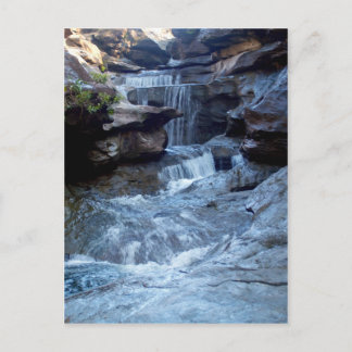 Beautiful  waterfall postcard
