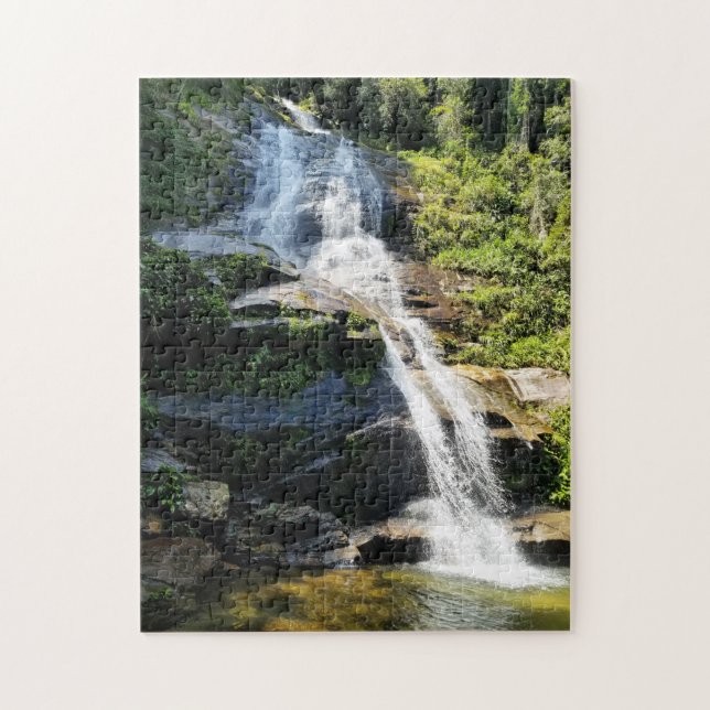 Beautiful Waterfall Scenic Photography Jigsaw Puzzle (Vertical)