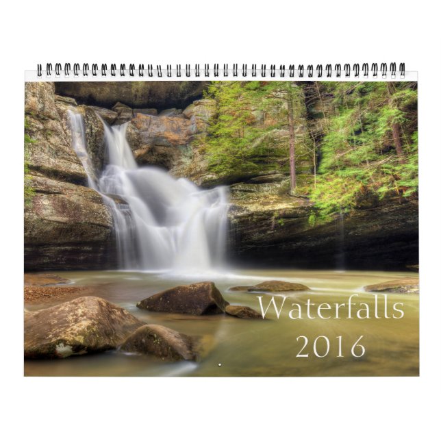 Beautiful Waterfalls Calendar (Cover)