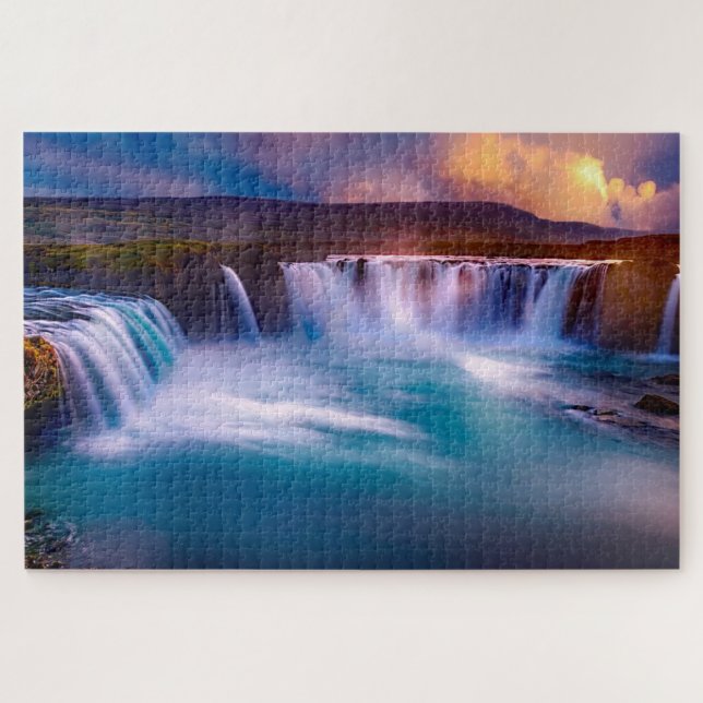 Beautiful Waterfalls Jigsaw Puzzle (Horizontal)