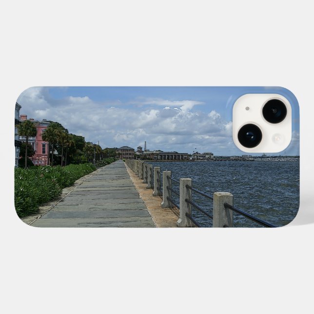Beautiful Waterfront Walkway Case-Mate iPhone Case (Back (Horizontal))