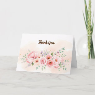 Beautiful Wedding Folded Card - Custom Design