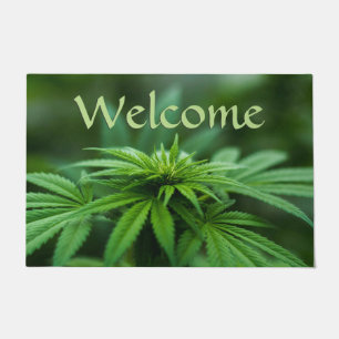 Beautiful Weed Doormat