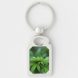 Beautiful Weed Keychain