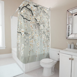 Beautiful Weeping Plum Shower Curtain