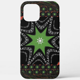Beautiful Whirling stars background Print vector iPhone 12 Pro Max Case