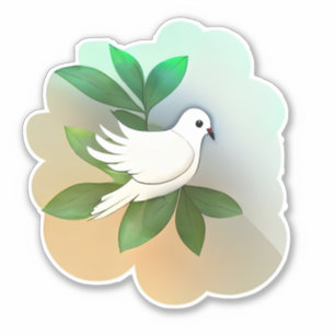 Beautiful White Dove 