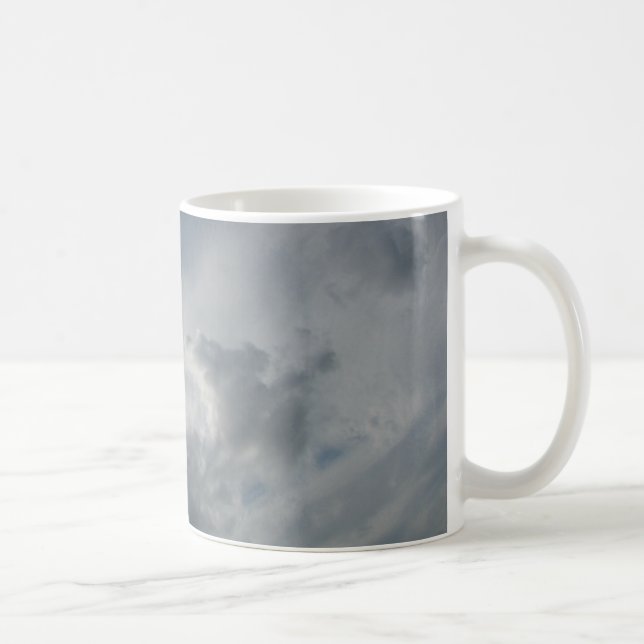 Beautiful White Fluffy Clouds Coffee Mug (Right)