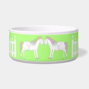 Beautiful White Horses Custom