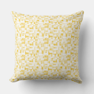 Beautiful white or yellow colour throw pillow