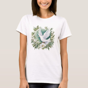 Beautiful White Peace Dove T-Shirt