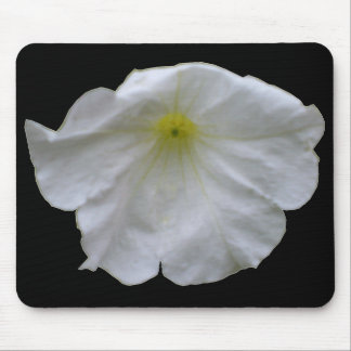 Beautiful White Petunia Mousepad