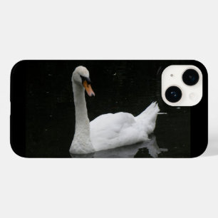 Beautiful White Swan Case-Mate iPhone 14 Case