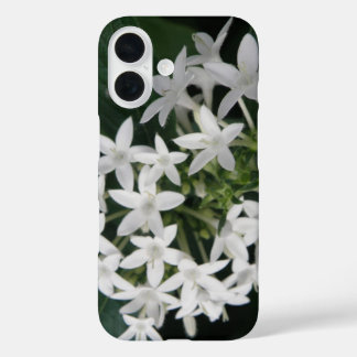 Beautiful White Tropical Flowers iPhone 16 Case