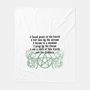 Make Your Own Wiccan Blanket Bundle Up In Yours Today Zazzle Ca