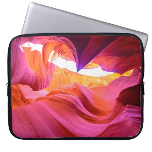 Beautiful wide angle view of amazing sandstone for laptop sleeve