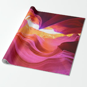 Beautiful wide angle view of amazing sandstone for wrapping paper