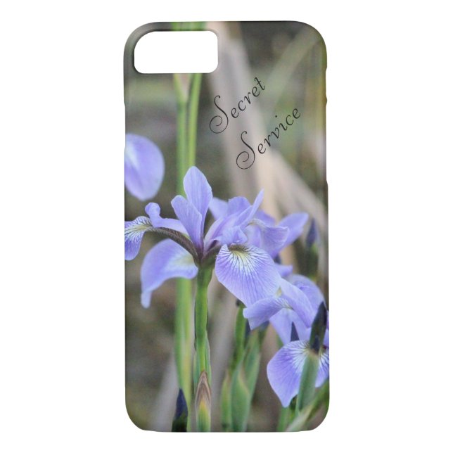 Beautiful Wild Iris Case (Back)