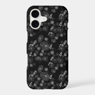 Beautiful Wildflower Doodles Pattern Case-Mate iP