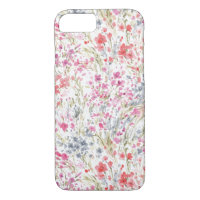 Beautiful Wildflower Watercolor Pattern