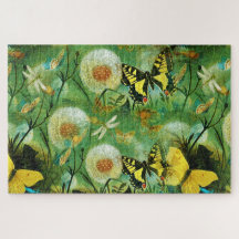 Beautiful Wildflowers and Butterflies Nature 