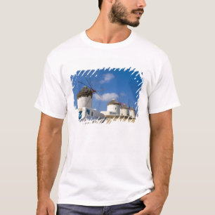 Beautiful windmills on the island of Mykonos, T-Shirt