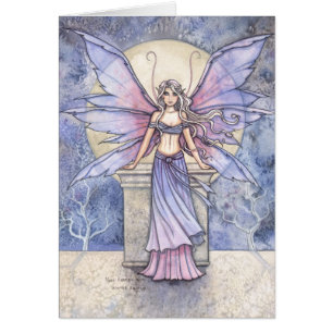 Beautiful Winter Fairy Card by Molly Harrison