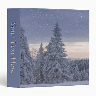 Beautiful Winter Landscape Personal Binder