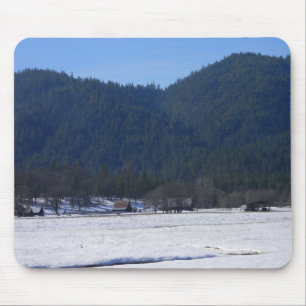 Beautiful wintry day.. mouse pad