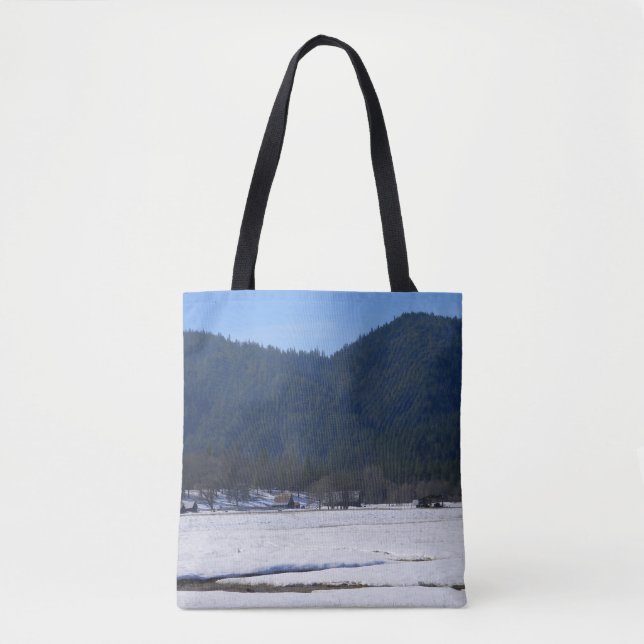 Beautiful wintry day.. tote bag (Front)