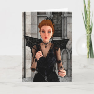 Beautiful Witch Card