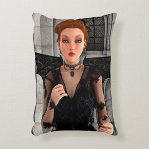 Beautiful Witch Decorative Pillow