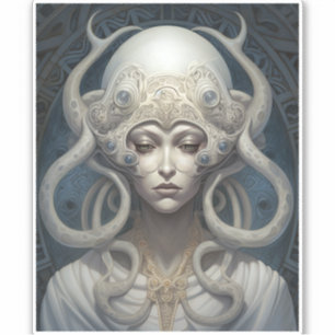 Beautiful Witch Demon Queen Fantasy Art