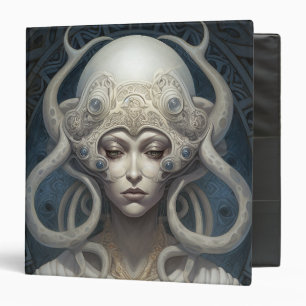 Beautiful Witch Demon Queen Fantasy Art Binder