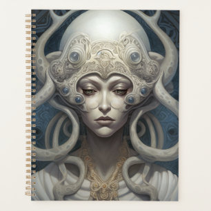 Beautiful Witch Demon Queen Fantasy Art Planner