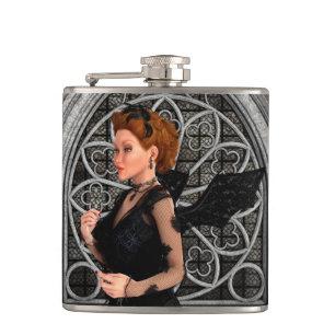 Beautiful Witch Hip Flask