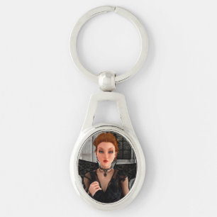 Beautiful Witch Keychain