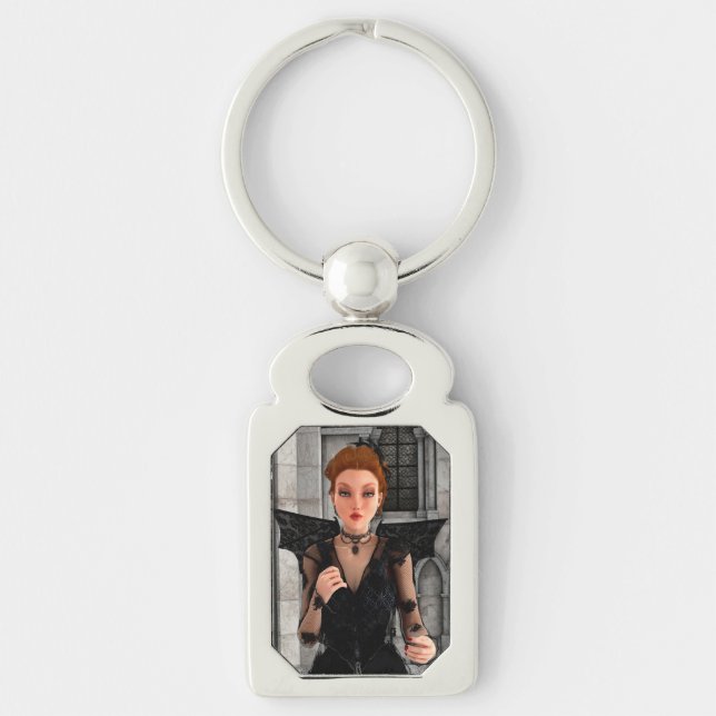 Beautiful Witch Keychain (Front)