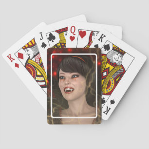 Beautiful Witch Playing Cards
