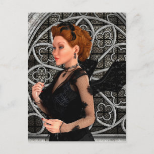 Beautiful Witch Postcard